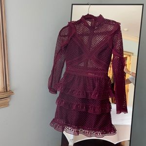 Self Portrait Mini Dress